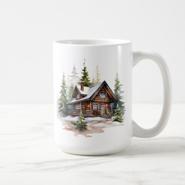 Mug Cabine de Noël (Droite)