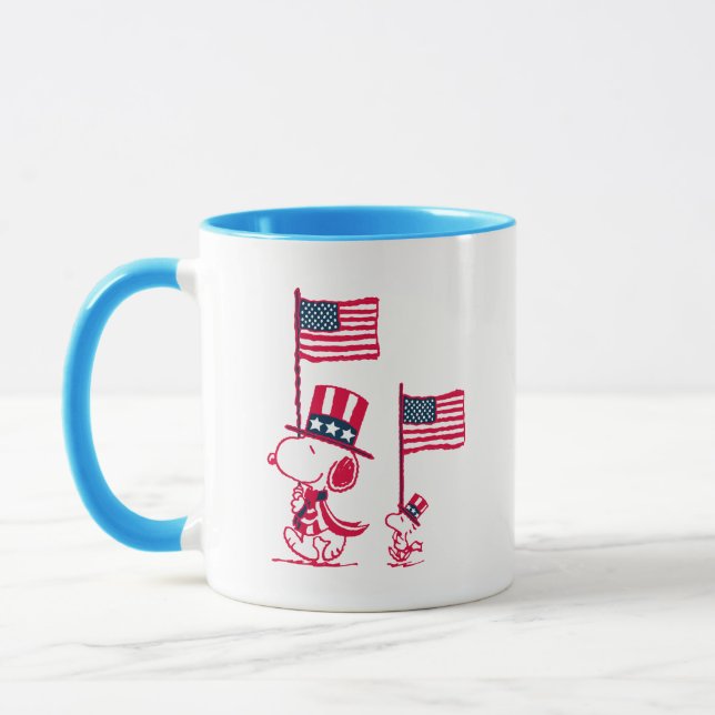 Mug cacahuètes | American Summer Old Glory (Gauche)