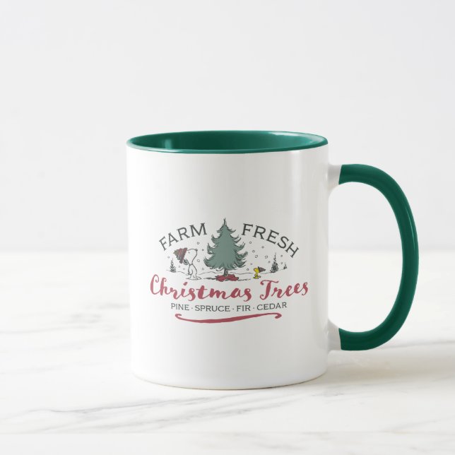 Mug cacahuètes | Arbres de Noël frais de ferme (Droite)