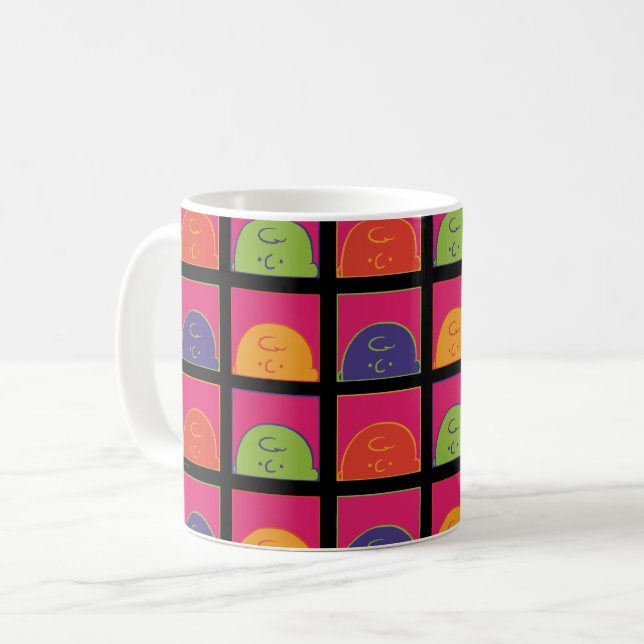 Mug cacahuètes | Art Pop moderne C'est Charlie Brown (Devant gauche)