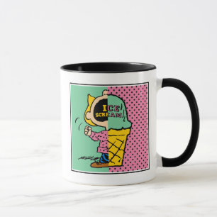 Mug cacahuètes   Crème de glace Sally demi et demi