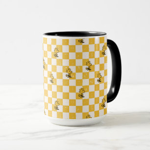 Mug cacahuètes   Drapeau À damiers bois