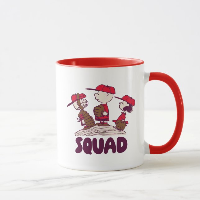 Mug cacahuètes | Équipe de baseball (Droite)