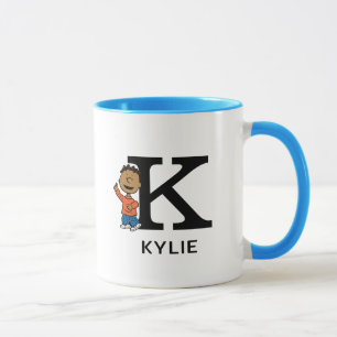 Mug cacahuètes Franklin Nom & Monogram K