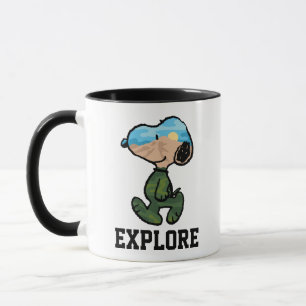Mug cacahuètes   Grande neige extérieure
