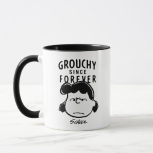 Mug cacahuètes Grouchy depuis toujours Lucy
