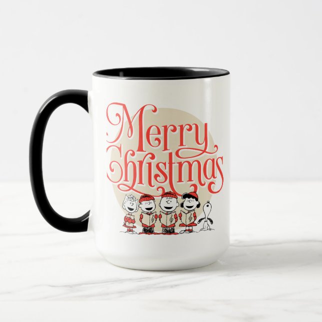 Mug cacahuètes | Joyeuse Chorale de Noël (Gauche)