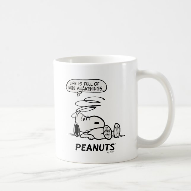 Mug cacahuètes | La vie est pleine de Rude Awakenings (Droite)