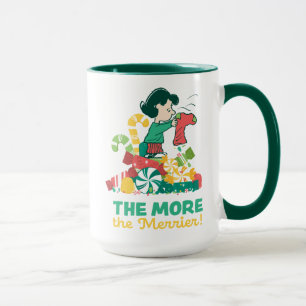 Mug cacahuètes Lucy et plus le Merrier