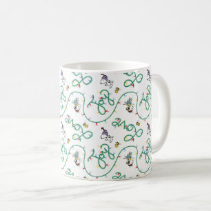 Mug cacahuètes   Motif d'amour de Noël brillant et bri