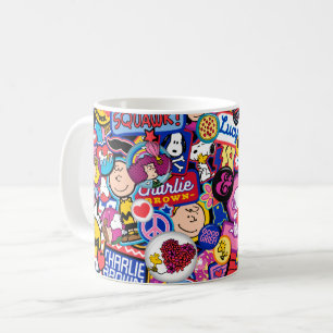 Mug cacahuètes   Motif de patchs Mixtape