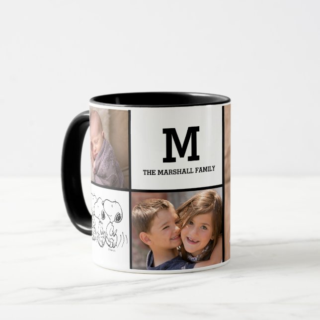 Mug cacahuètes | | Photos et monogrammes personnalisés (Devant gauche)