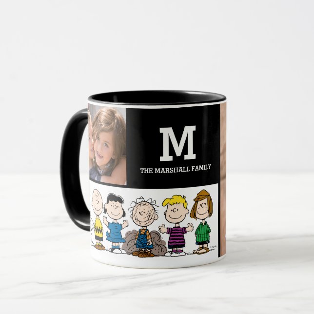Mug cacahuètes | | Photos et monogrammes personnalisés (Devant gauche)