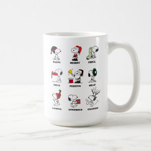 Mug cacahuètes   Snoopy Christmas Holiday Moods