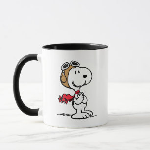 Mug cacahuètes   Snoopy L'As Volant
