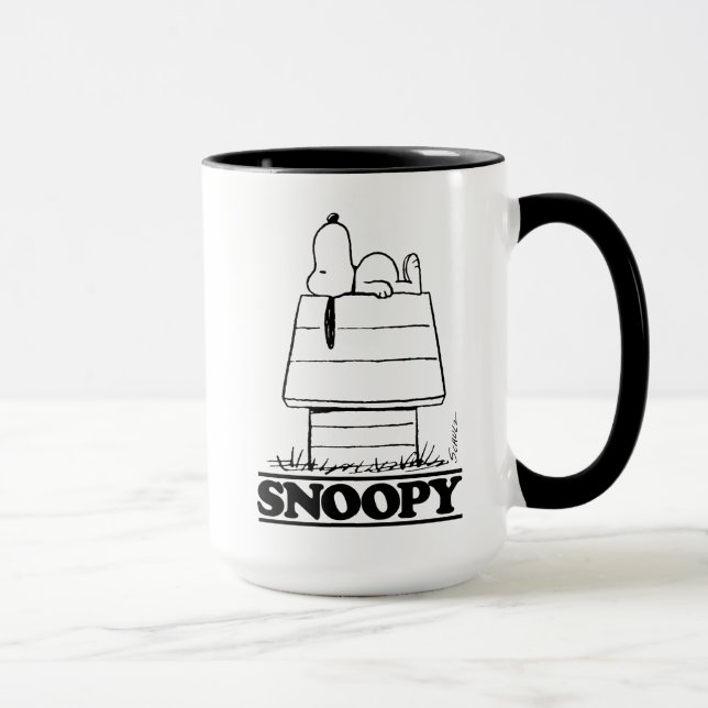 Mug cacahuètes | Snoopy Le Secret À La Vie (Droite)