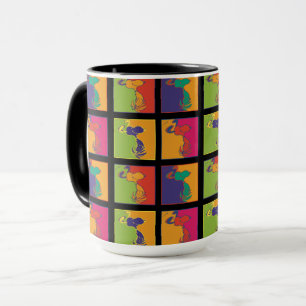 Mug cacahuètes   Snoopy Pop Art Moderne