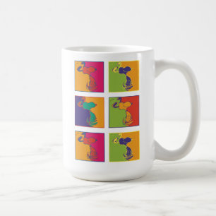 Mug cacahuètes   Snoopy Pop Art Moderne