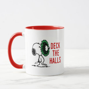 Mug cacahuètes   Snoopy pour les fêtes