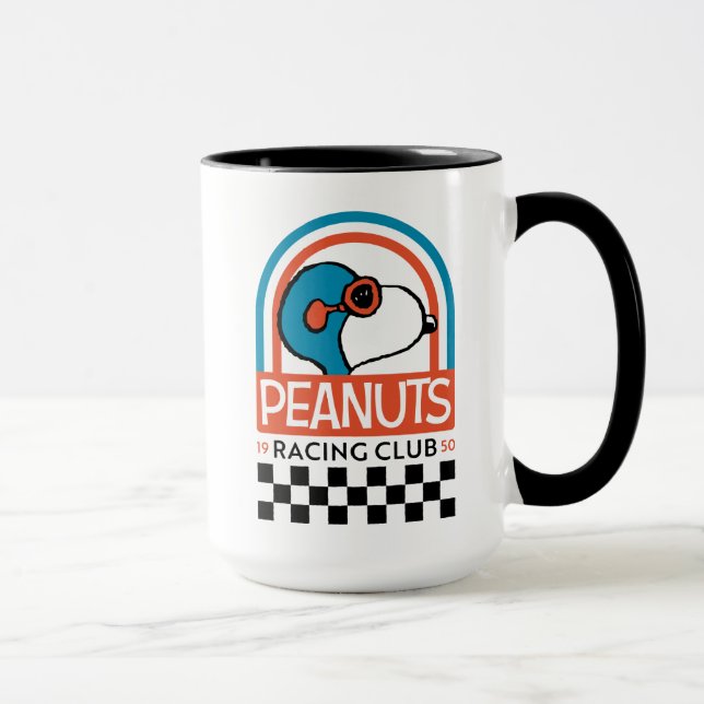 Mug cacahuètes | Snoopy Racing Club (Droite)