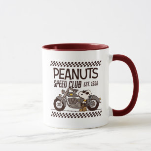Mug cacahuètes Snoopy Speed Club
