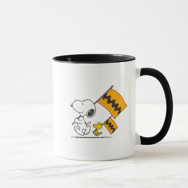 Mug cacahuètes | Snoopy & Woodstock (Droite)