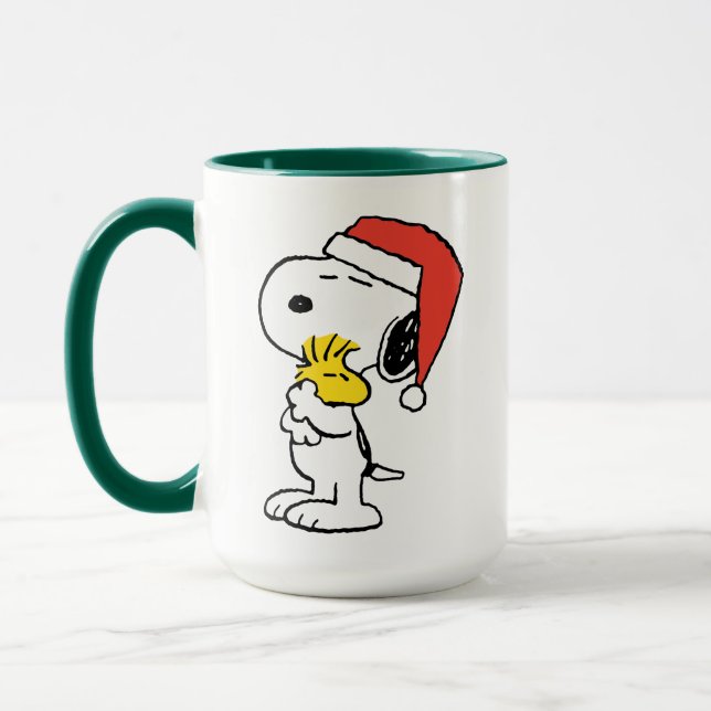 Mug cacahuètes | Snoopy & Woodstock (Gauche)