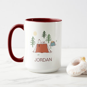 Mug cacahuètes   Snoopy & Woodstock   Ajouter Votre No