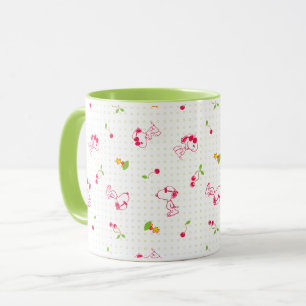 Mug cacahuètes   Snoopy & Woodstock Cherry Motif