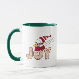 Mug cacahuètes   Snoopy & Woodstock Joy Sled Ride