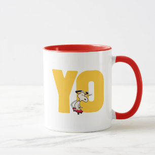 Mug cacahuètes Snoopy YO Skateboard
