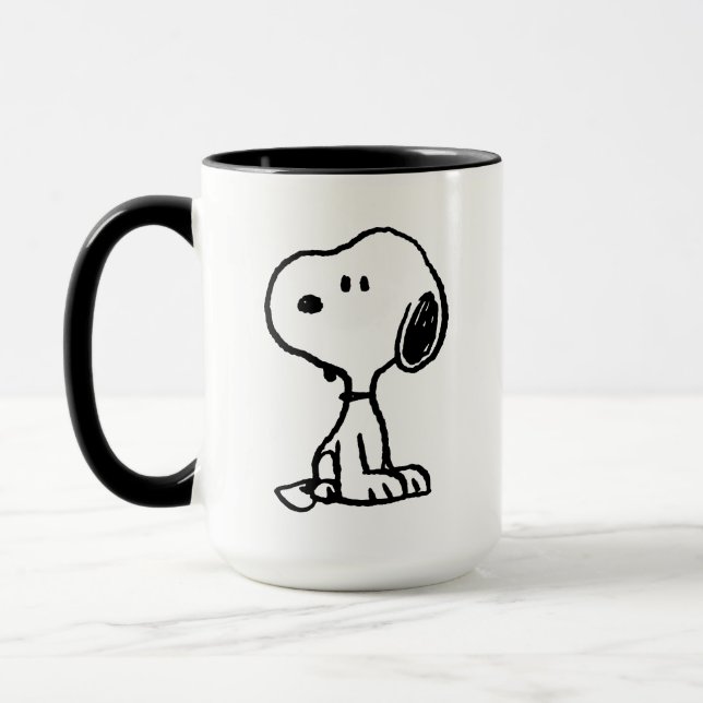 Mug cacahuètes | Tournages de snoopy (Gauche)