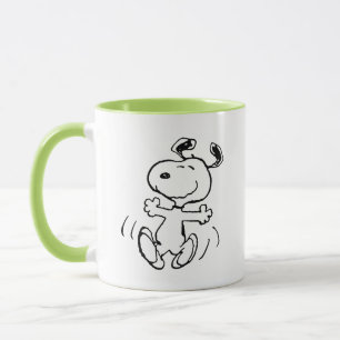 Mug cacahuètes   Une Danse Heureuse Snoopy