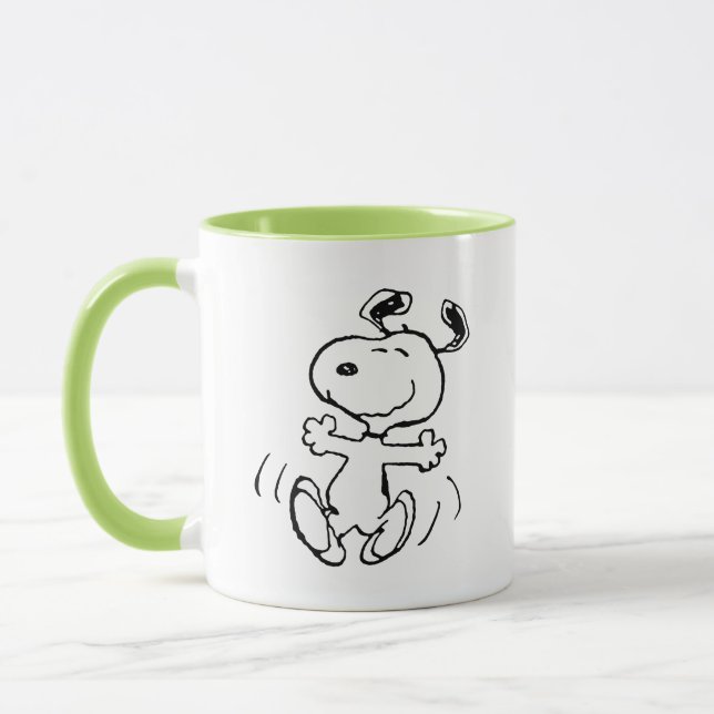 Mug cacahuètes | Une Danse Heureuse Snoopy (Gauche)