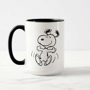 Mug cacahuètes   Une Danse Heureuse Snoopy
