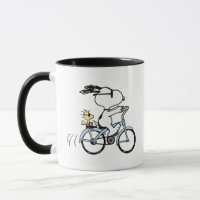 cacahuètes | Vélo Snoopy & Woodstock