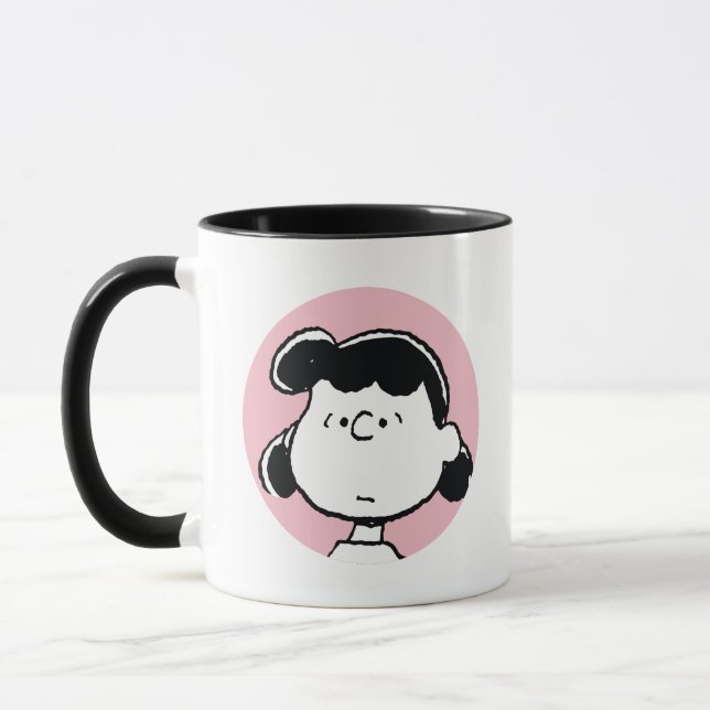 Mug cacahuètes | Visages de Lucy (Gauche)