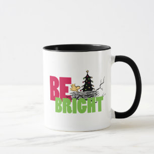 Mug cacahuètes Woodstock Noël Soyez brillant