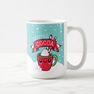Mug Cacao et biscuits pour Père Noël