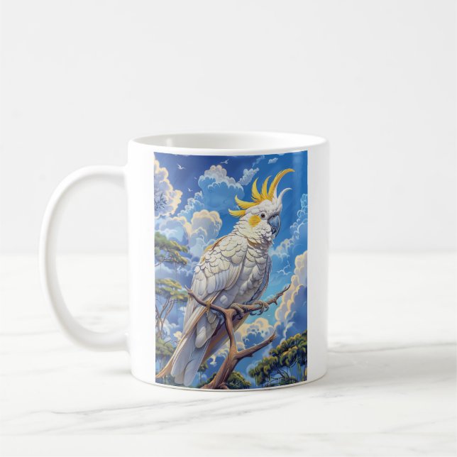 Mug Cacatoès blanc (Gauche)
