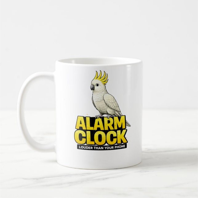 Mug Cacatoès Réveil (Gauche)