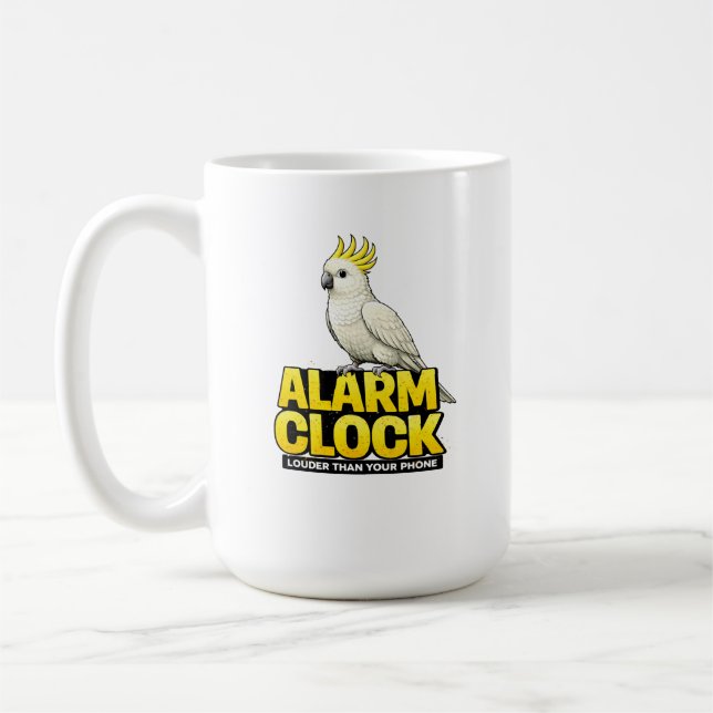 Mug Cacatoès Réveil (Gauche)