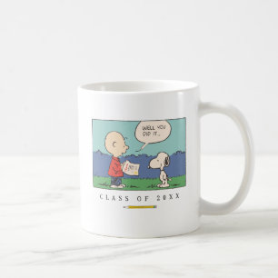 Mug Cachou Charlie Brown Snoopy Eh bien vous l'avez fa
