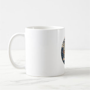 Mug Cactus du désert de la liberté patriotique patriot