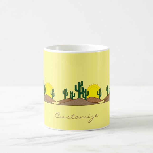 Mug Cactus du désert Sunset Thunder_Cove (Centre)