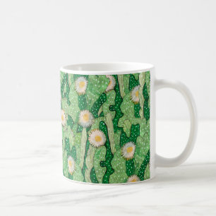 Mug Cactus en fleurs, fleurs succulentes, plantes du d