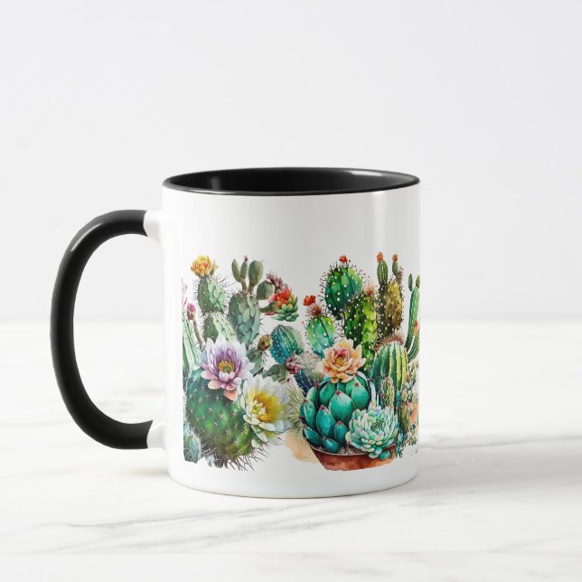 Mug Cactus et succulents (Gauche)