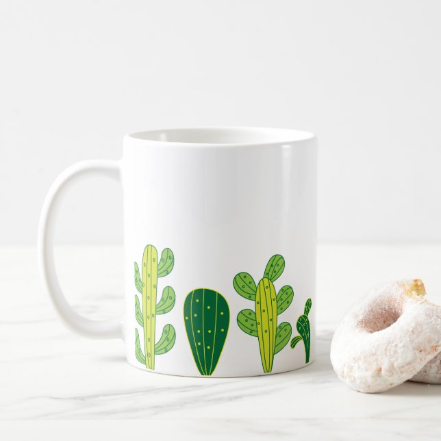 Mug Cactus Plante Lover (Avec donut)