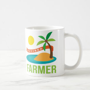 Mug Cadeau agricole retraité