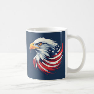 Mug Cadeau Aigle royal pour lui – Œuvre d'art patrioti